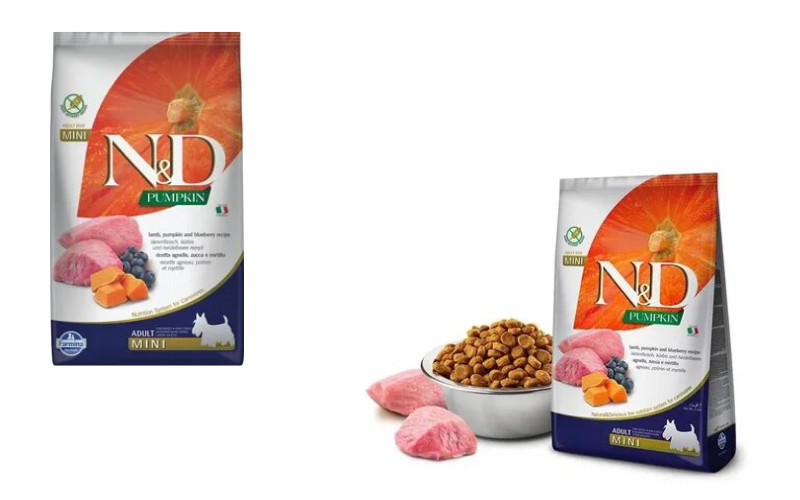 Farmina N&D Pumpkin Lamb & Blueberry Adult Mini
