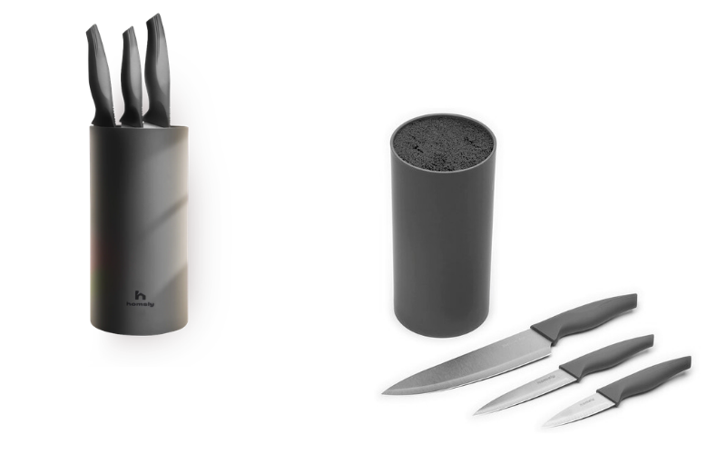 Homsly (3 ножа с подставкой)