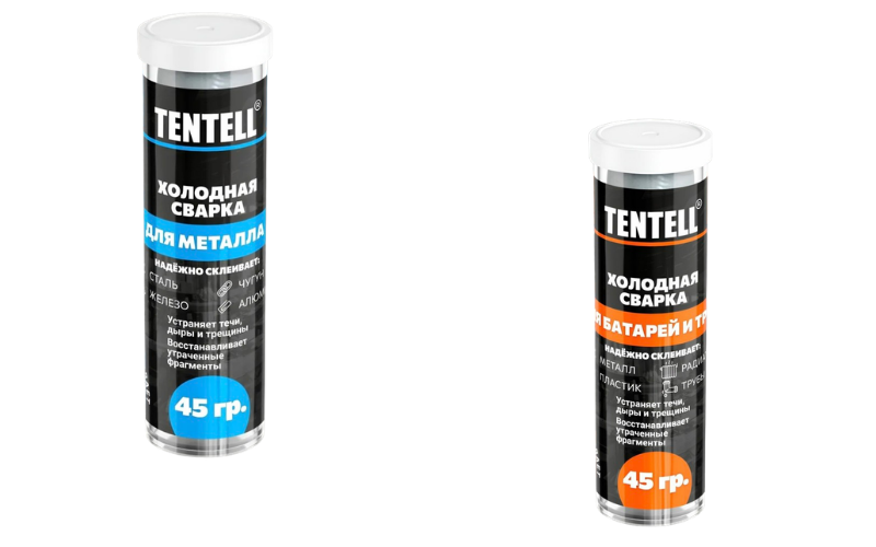 TENTELL PREMIUM (эпоксидный клей 20 г, холодная сварка для металла)