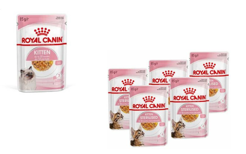 Royal Canin Kitten кусочки в соусе