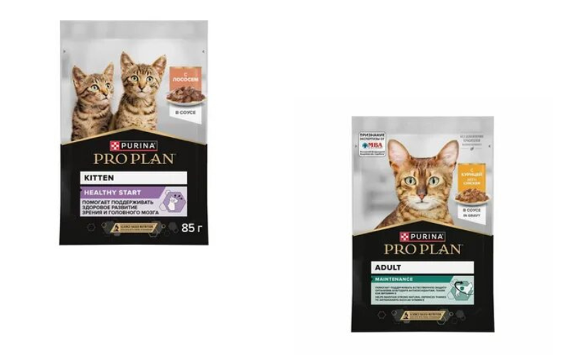 PRO PLAN Healthy Start кусочки с лососем в соусе