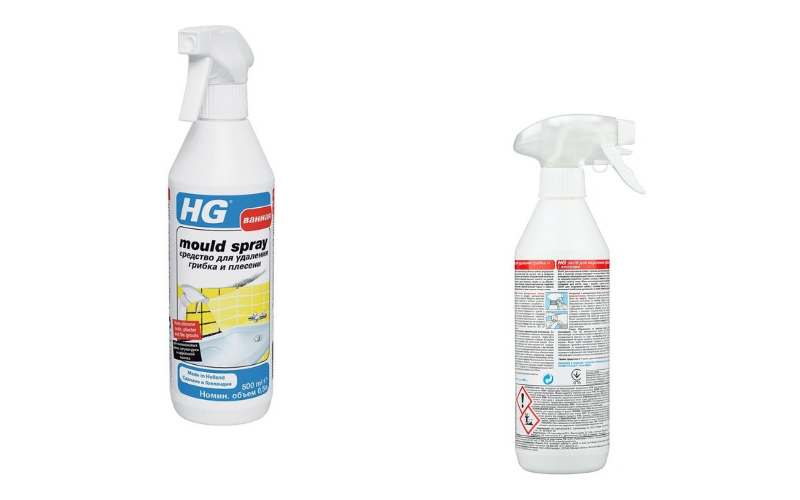 HG средство для удаления грибка и плесени