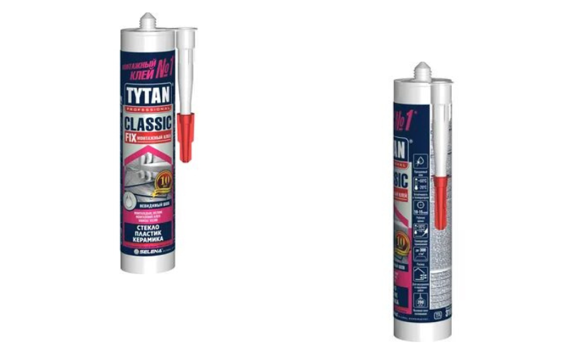 Tytan PROFESSIONAL Classic Fix (каучуковый прозрачный, 310 мл)