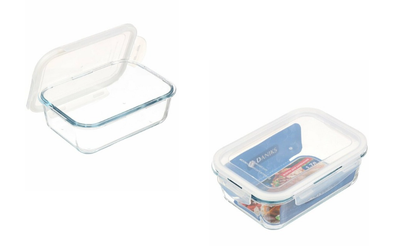 Daniks, прямоугольная стеклянная форма