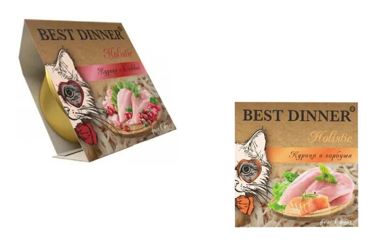 Best Dinner Holistic мясные волокна с курицей