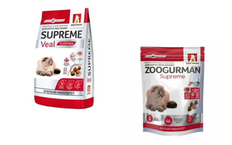 Зоогурман Supreme Телятина