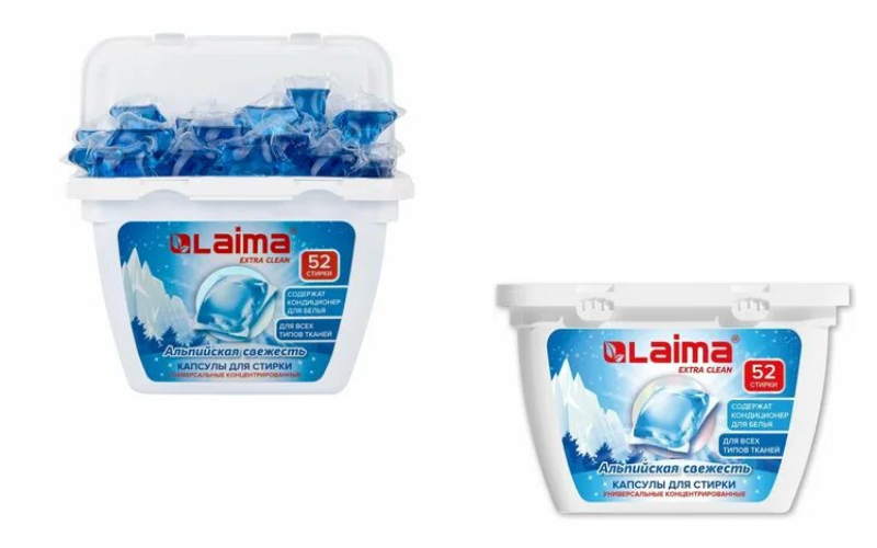 Laima 3в1 с кондиционером Альпийская свежесть