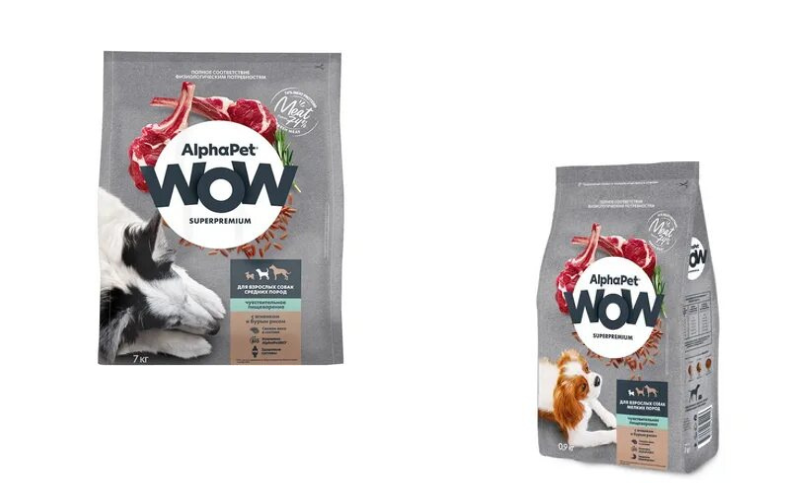 AlphaPet WOW Superpremium Lamb & Brown Rice Mini