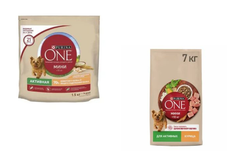 Purina ONE Mini с курицей и рисом