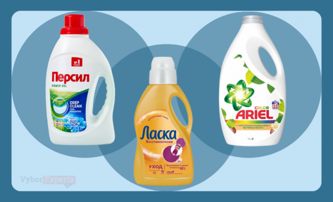 Лучшие гели для стирки 2026 года Лучшие гели для стирки