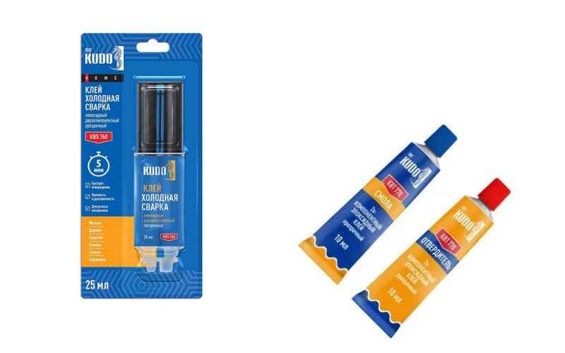 KUDO KBS-760 двухкомпонентный прозрачный
