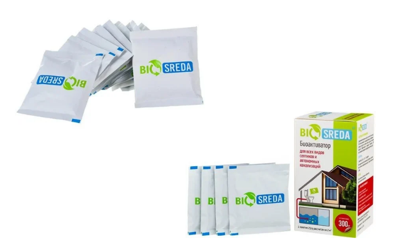 BIOSREDA, 12 пакетов по 25 г