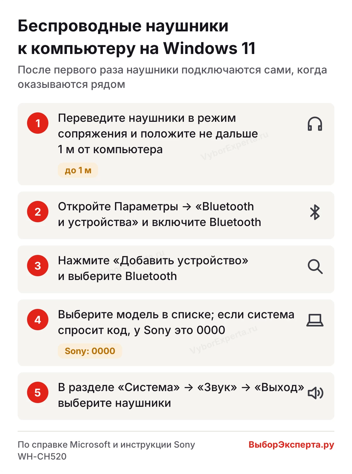 Как подключить беспроводные наушники к компьютеру с Windows 11 — пять шагов от сопряжения до выбора звука